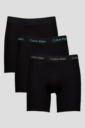 Calvin Klein , Boxer Set with Logo - 3 pairs, Black, Optic White, XL