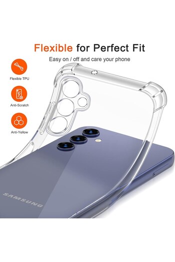 FİL Protective Case for Samsung Galaxy Note 20 4G/5G, W52, Thermoplastic, Transparent