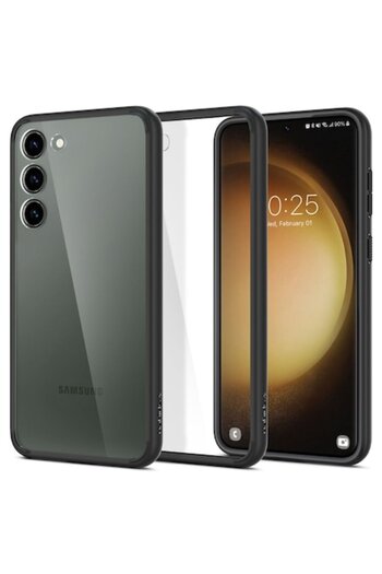 Spigen Case for Samsung Galaxy S23, Ultra Hybrid, Matte Black