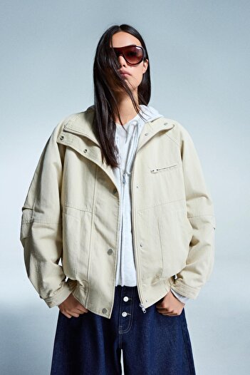 Bershka Zip-up jacket