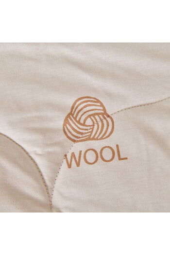 Evidea Soft Double Wool Quilt - White - 195X215 cm
