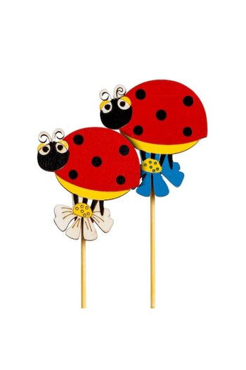 CLICK Ladybug Decoration 2 Types 30 Cm
