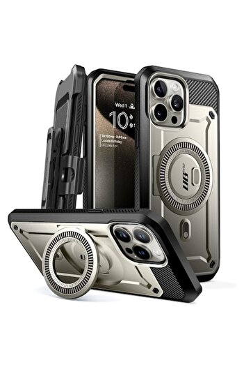 OEM Case for iPhone 15 Pro, Unicorn Beetle Pro MagSafe, K191, Titan Gray