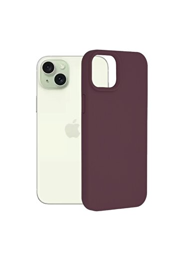 OEM Protective Case for iPhone 15 Plus, Grip Pro, Soft Edge Silicon Flexe, G679, Violet