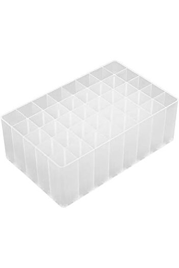 Flippy Marker Storage Holder, Pen Holder, Storage Box, Multi-Functional, 80 Spaces, Black/White