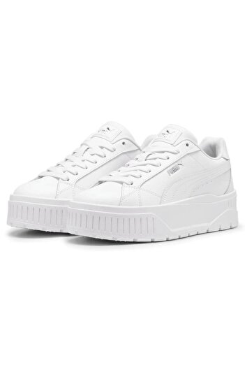 Puma Γυναικείο λευκό αθλητικό παπούτσια Karmen II L 39745602