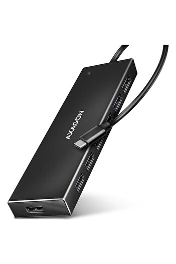 Axagon Hub USB HUE-F7C, cablu USB-C