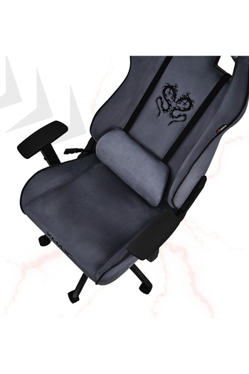 XMAX / Rio Plus Balerion Terletmez Kadife Kumaş Antrasit Gaming Oyuncu Koltuğu / 120 Kg Taşır