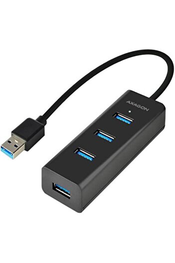 Axagon Hub USB HUE-S2B 4x USB 3.0, micro USB charging