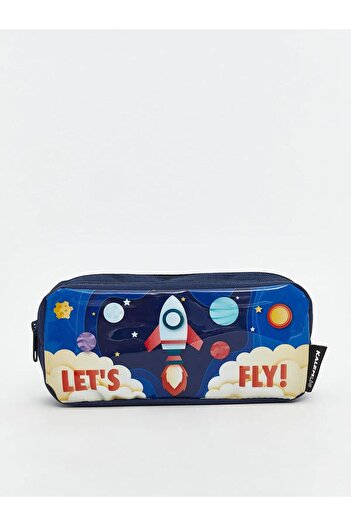 LC Waikiki LCW ACCESSORIES Space Printed Παιδική μολυβοθήκη (W5)
