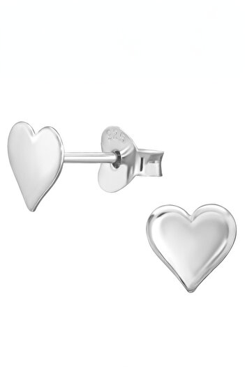 OEM 925 silver earrings - Platinum plated - 6mm