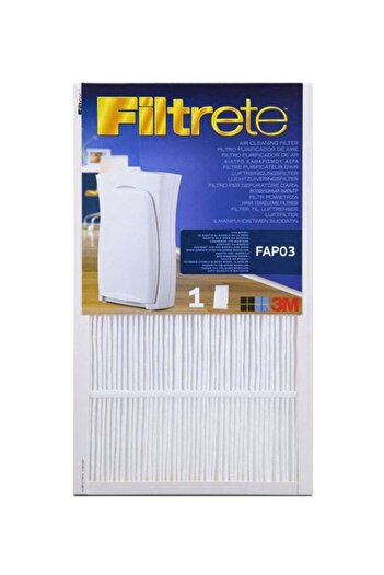 3M فلتر بديل لتنظيف الهواء من Filtrete FAP03 باللون الأبيض