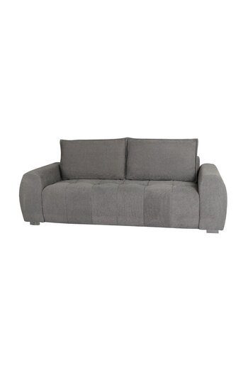 Generic 3-seater sofa with modern elegant design and comfortable upholstery - Gray