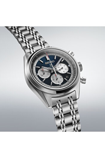 Seiko Prospex Speedtimer Sunrise Blue Srq051J Automatic Chronograph Men's Wristwatch