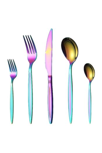 OEM Set 2 x 30 Pieces Stainless Steel Cutlery Grunberg, Multicolor
