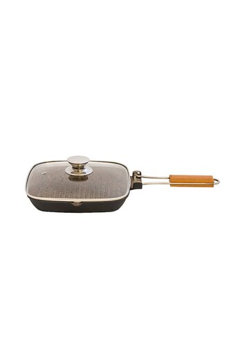 OEM Grunberg aluminum grill pan - GR4828, with lid