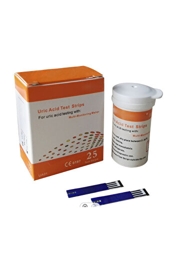 Choice3 Uric acid 25PC Medical Multi-Function Meter 4 in1 Cholesterol Uric Acid&Hemoglobin Blood Glucose Tes