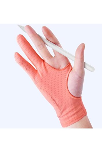 Choice1 pink 1PC Artist Drawing Glove for Any Graphics Drawing Table 2 finger Anti-Fouling Both for Right An
