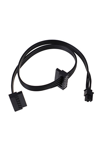 Choice حوالي 45 سم 1 قطعة 1 قطعة 45 سم كابل إمداد الطاقة Mini 4 Pin إلى 2 Sata SSD لجهاز Lenovo M410 M610 M415 Power