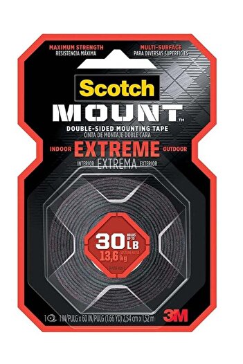 3M Scotch Mount Double-Sided Tape for Indoor and Outdoor Installation (3M)