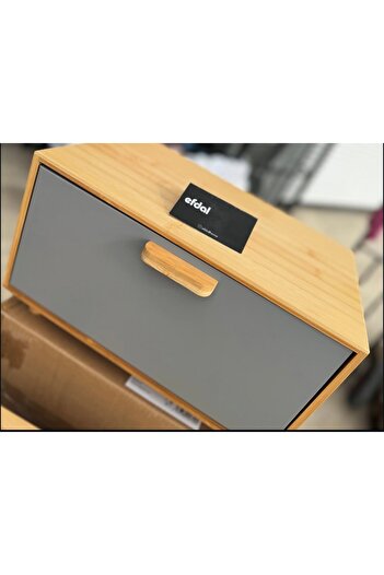 TEKBİR HOME Wooden bread box