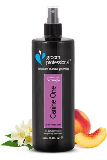 Groom Professional Canine One Cologne Perfume Sweet Female Fragrance 500ml