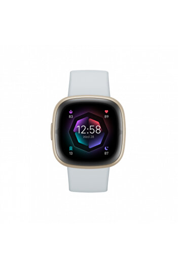 Fitbit Tracker de activitate Sense 2 cu GPS și NFC (albastru)