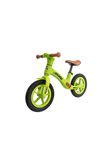 Z-Tools IRUIQI children's balance bike, rubber wheels and adjustable seat, +3 years, green ZTS8256