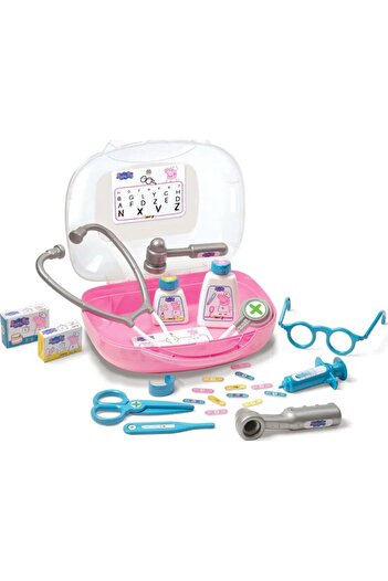 Smoby Doctor's kit toy, Smoby, Peppa Pig, 25.3 x 10.7 x 23.4 cm, 36 months+, Pink