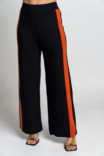 Nichii Women's Long Pants with Side Stripes