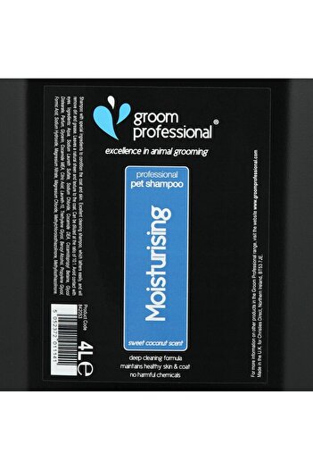 Groom Professional Coconut Moisturising Shampoo 4 Litre