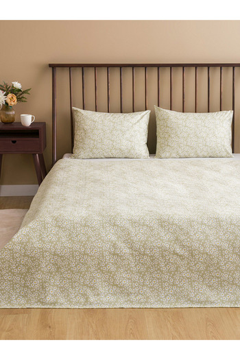 LC Waikiki Lcw Home Floral Patterned Double Pique Set