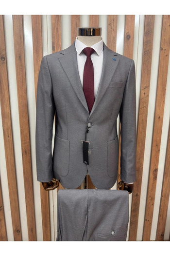 BYBEYEMS GİYİM Dia Suit Bag Pocket Pleated Buckle Pants Suit
