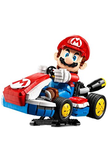 LEGO سوبر ماريو: ماريو كارت – ماريو وستاندرد كارت 72037 - لعبة قابلة للتجميع للبالغين