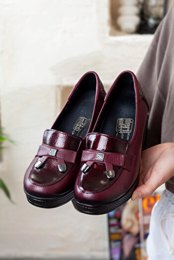 Adım Adım Women's Genuine Leather Orthopedic Shoes (Buy 1 Size Larger)
