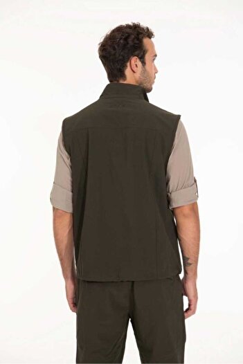 2AS Stobius Ii. Men's Vest Khaki Green