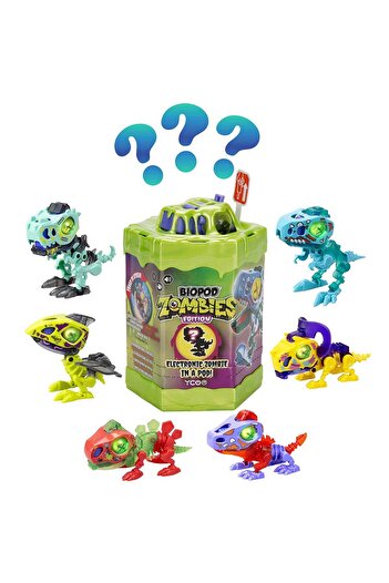 Silverlit Sesli ve Işıklı Biopod Zombies Dinozor Robot Sürpriz Paket S4