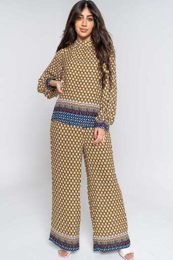 mica Women's Long Printed Trousers