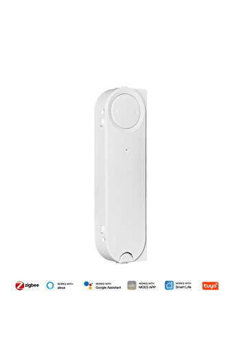 MOES Zigbee Window Pusher Tuya ZigBee Smart Sliding Window Pusher Automatic Opener Closer Solar Char