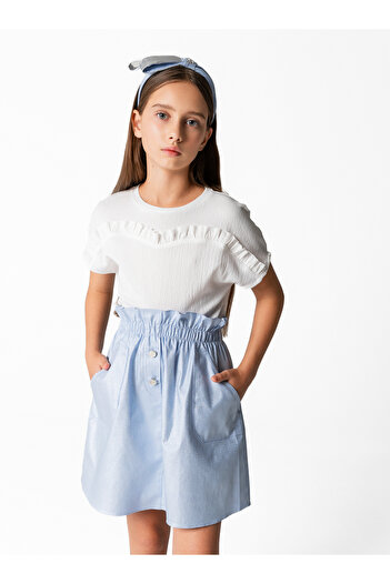 Lia Lea Girl White Blouse