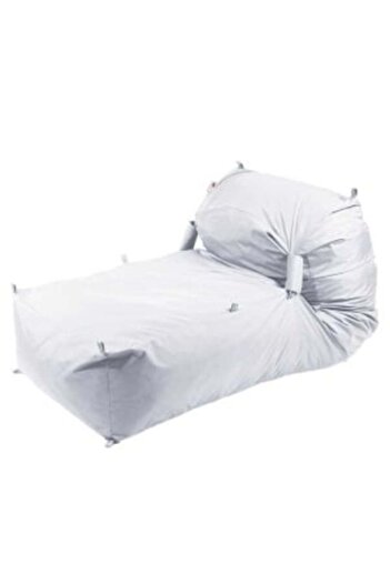 Pufrelax Fotoliu Yoga XL, Material impermeabil - Alb
