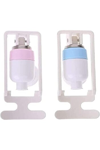 Generic 2pcs Universal Size Push Type Plastic Water Dispenser Faucet Tap Replacement