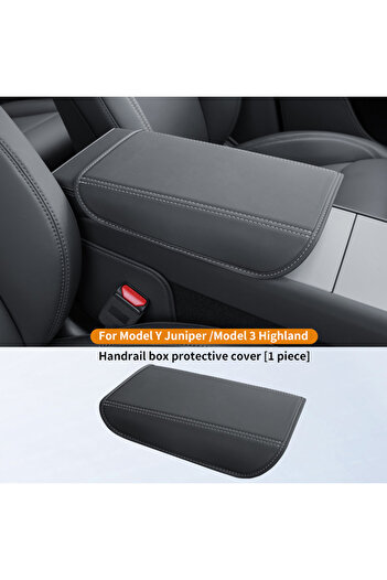 Choice غطاء مسند ذراع وحدة التحكم المركزية الجديد Y.3 لسيارة Tesla Model Y Juniper، ومسند ذراع حماية طراز Highland 3
