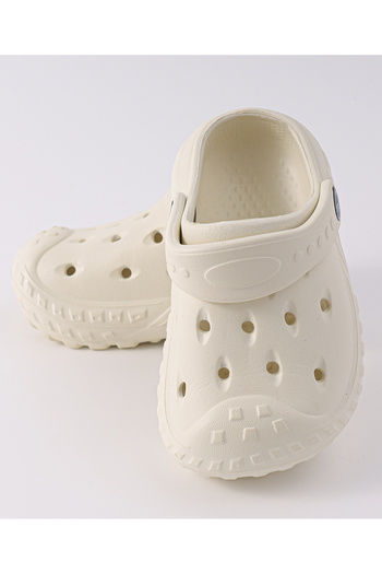 SAPS Solid Clogs with Backstraps - Beige