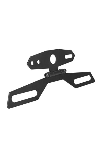 Choice black Motorcycle License Plate Bracket Taillight Mount Support Folding Number Plate Frame Holder Mou