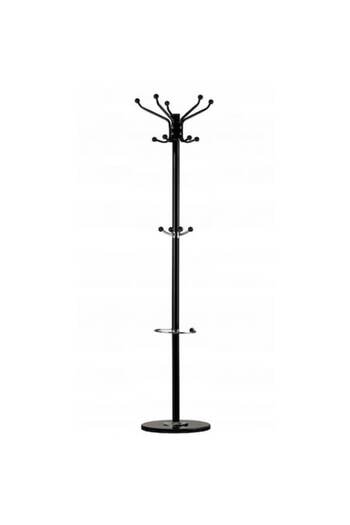JHT Clothes and Umbrella Stand with Marble Base, 174 x 38 cm