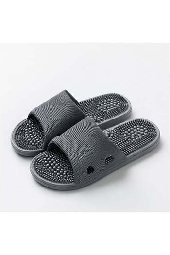 Generic Massage Slippers Acupressure Foot Open Toe Reflexology Sandals Relief Neuropathy Arthritis Plantar F
