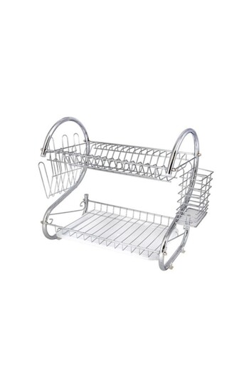 OEM Scurgator vase etajat cromat, 40 x 27 x 40 cm, Z-inox