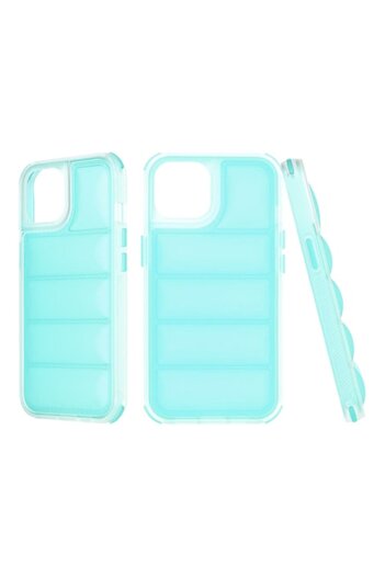 FILL High-Protection Case for iPhone 14, Wave Shield, C63, Thermoresistant Plastic, Turquoise