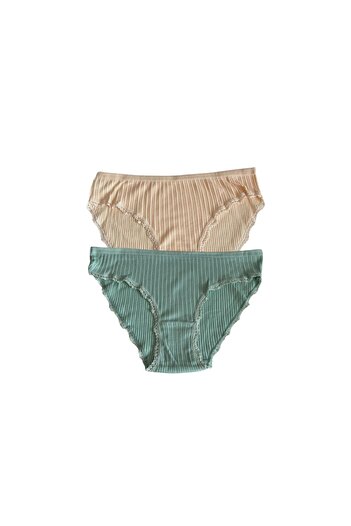 Divvinhomewear Women's 2-Piece Bikini Panties